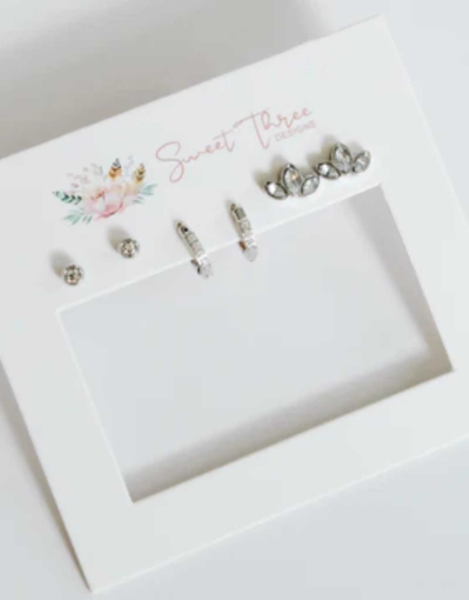 Sweet Three Designs Aurora Triple Earring Set