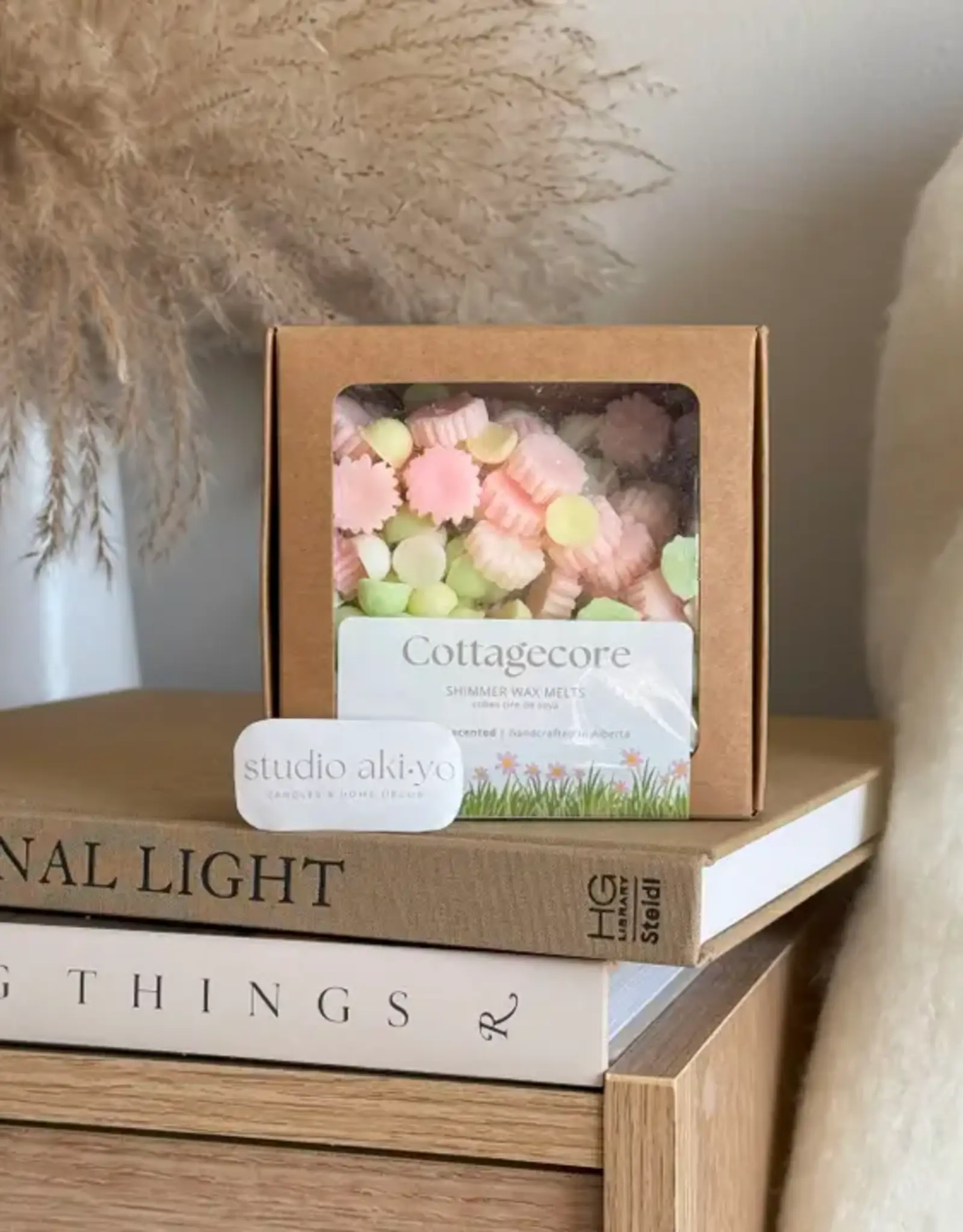 Studio Akiyo Wax Melt Scoops, Honeysuckle Cottage Core