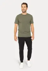 Mono B High Waisted Zip-Up Ankle Jogger