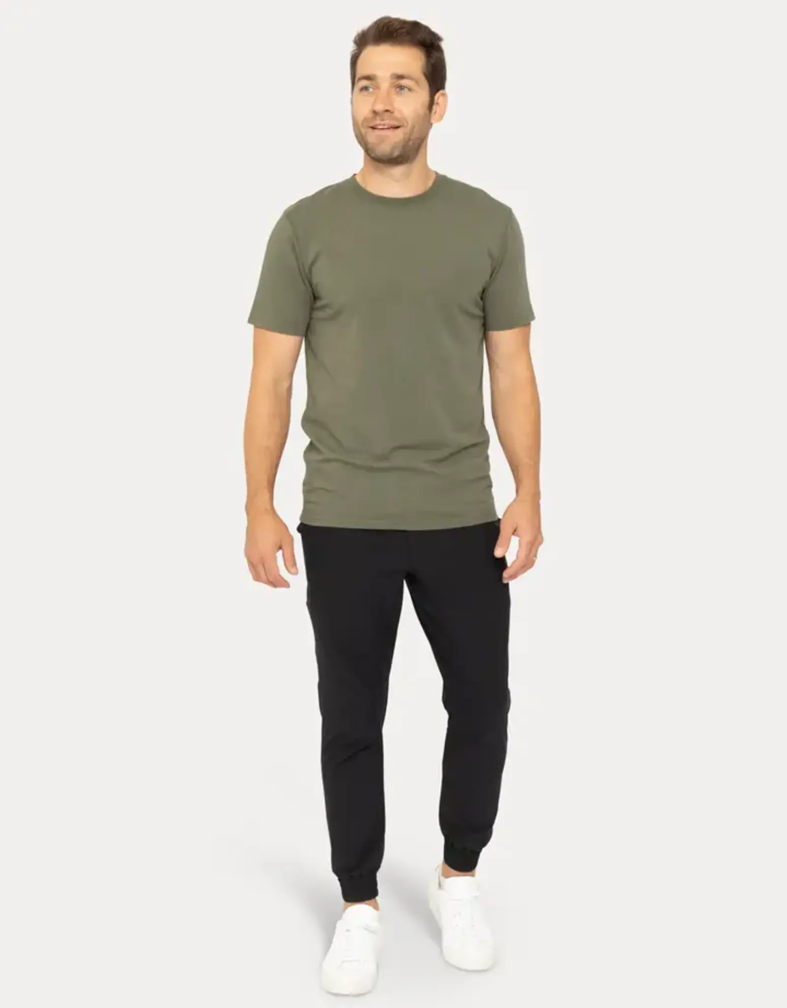 Mono B High Waisted Zip-Up Ankle Jogger