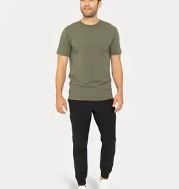 Mono B High Waisted Zip-Up Ankle Jogger