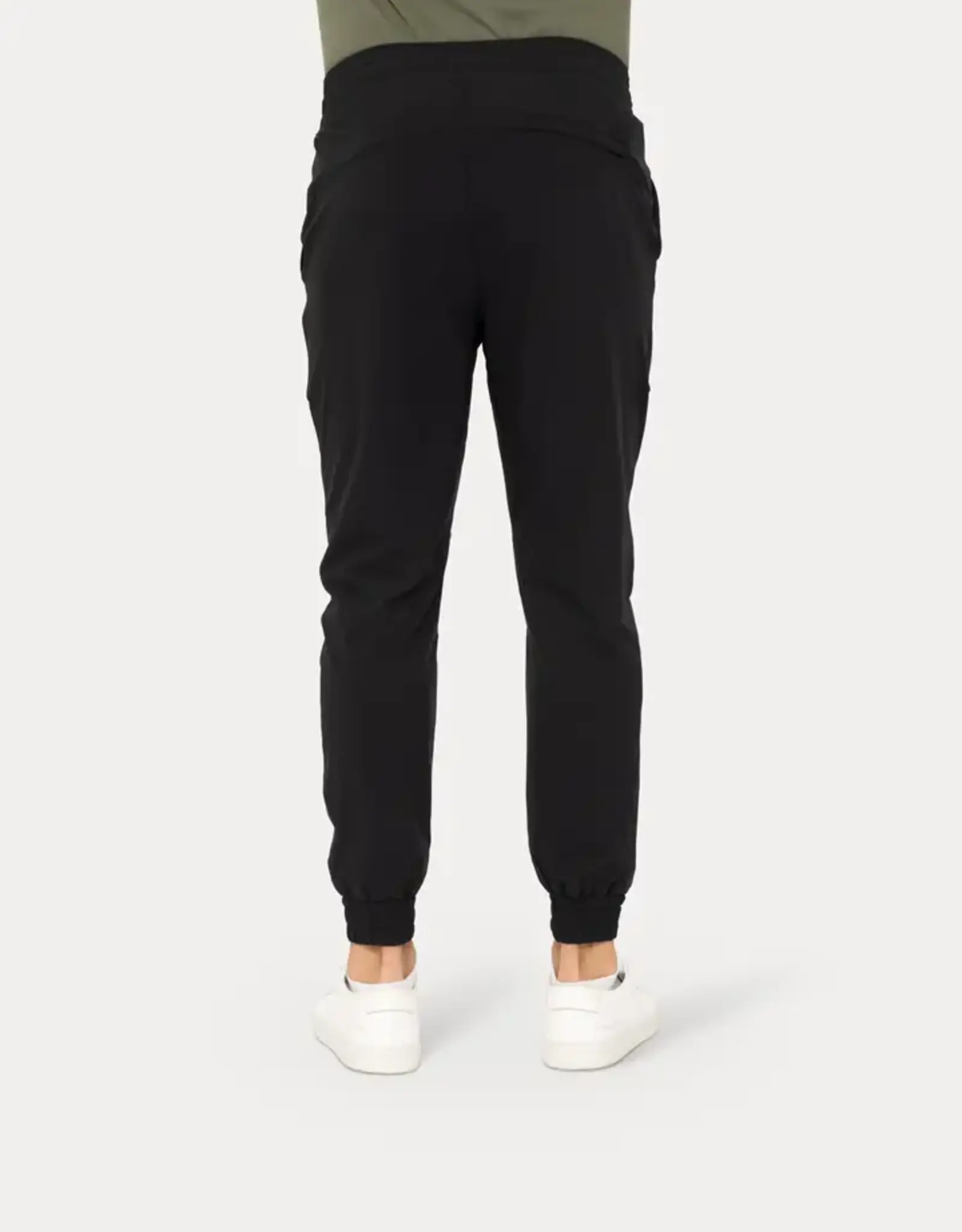 Mono B High Waisted Zip-Up Ankle Jogger