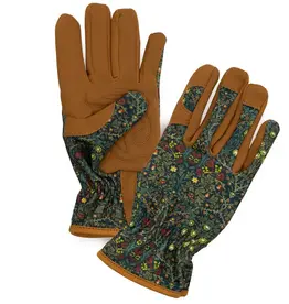 Robert Frederick Ltd Women's Gardening Gloves, Green & Red