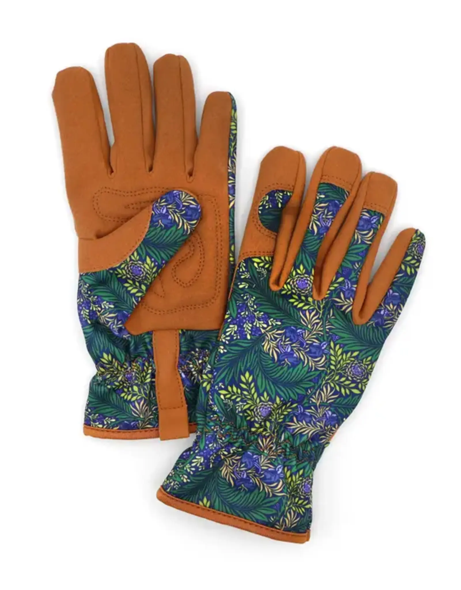 Robert Frederick Ltd Women's Gardening Gloves, Purple & Brown