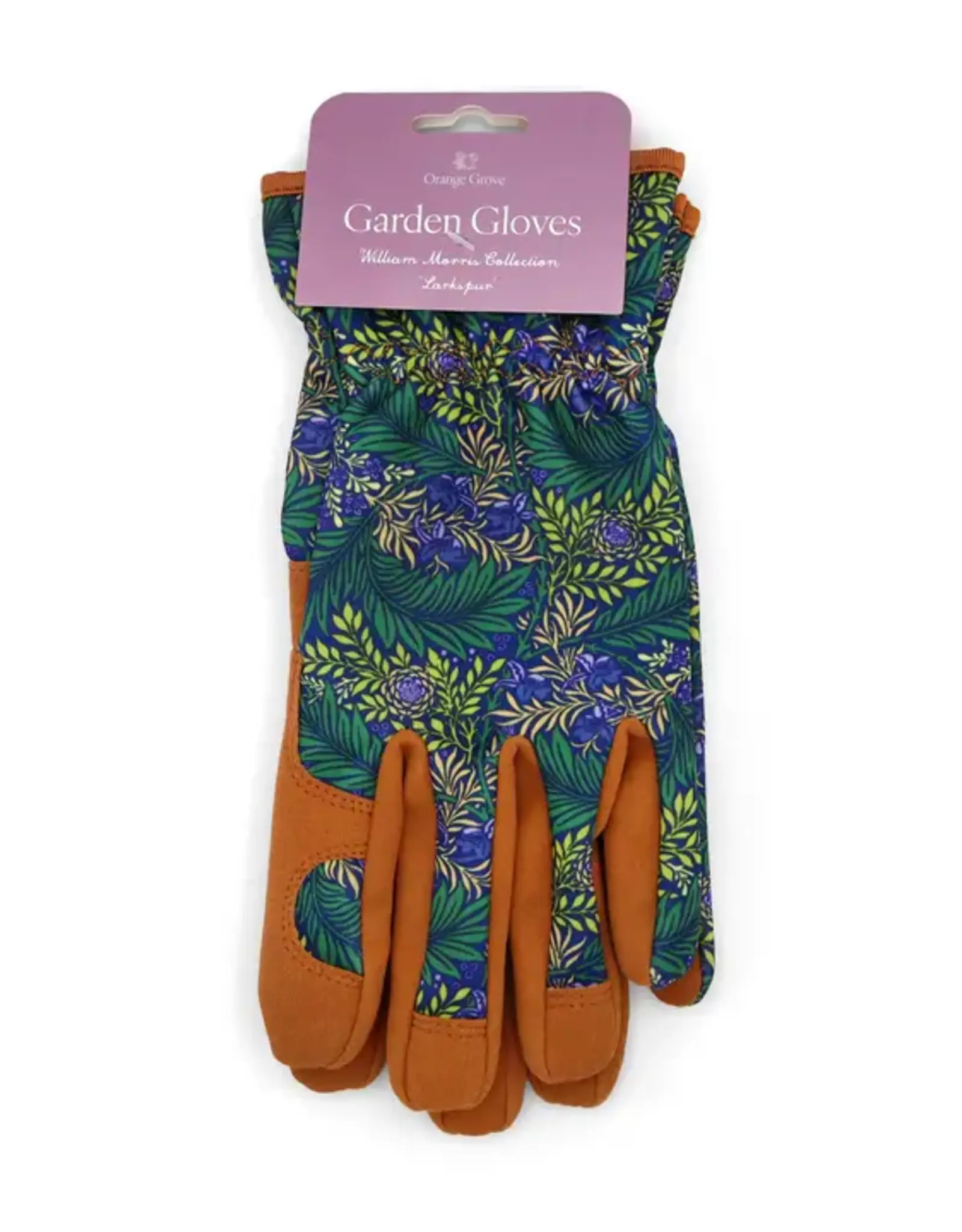 Robert Frederick Ltd Women's Gardening Gloves, Purple & Brown