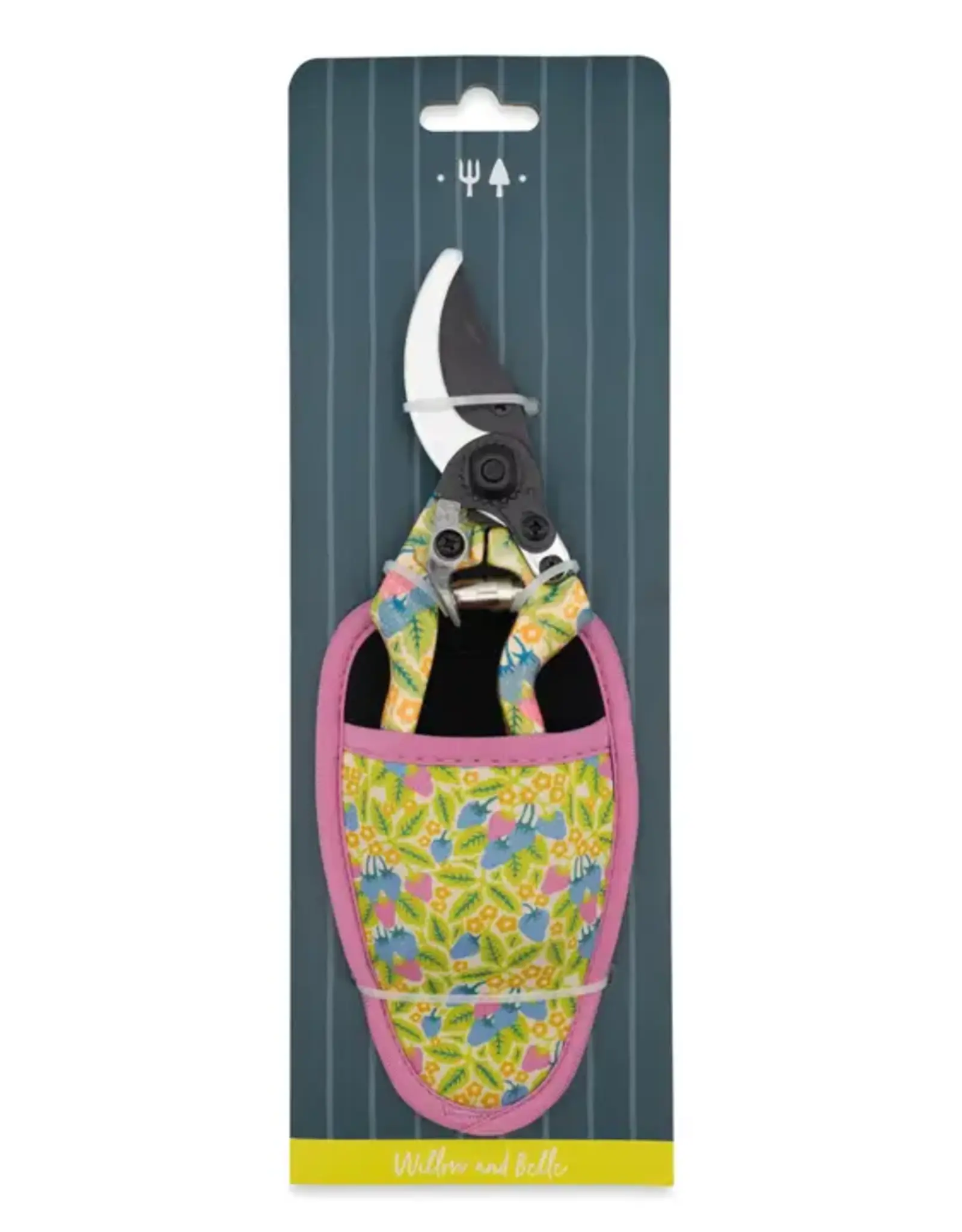 Robert Frederick Ltd Gardening Secateurs w/Pouch, Strawberries