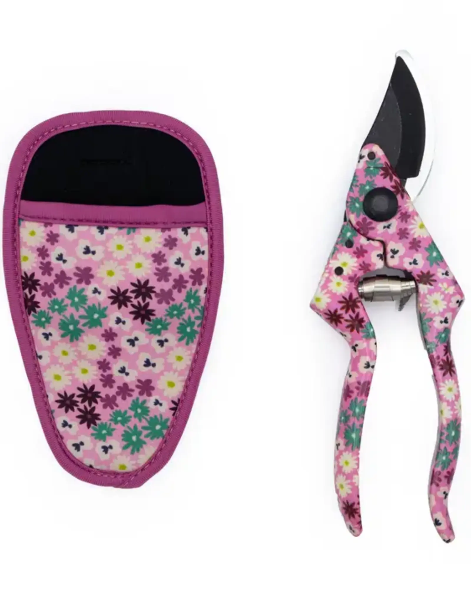 Robert Frederick Ltd Gardening Secateurs w/Pouch, Ditsy Mix