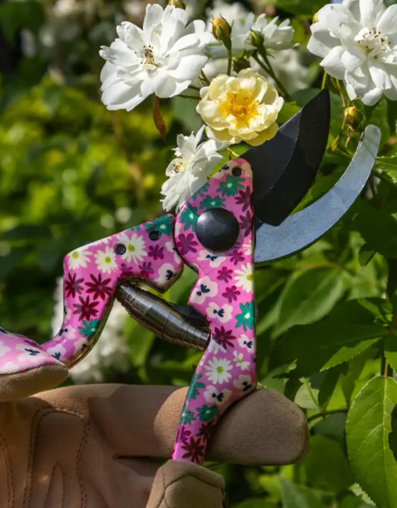 Robert Frederick Ltd Gardening Secateurs w/Pouch, Ditsy Mix