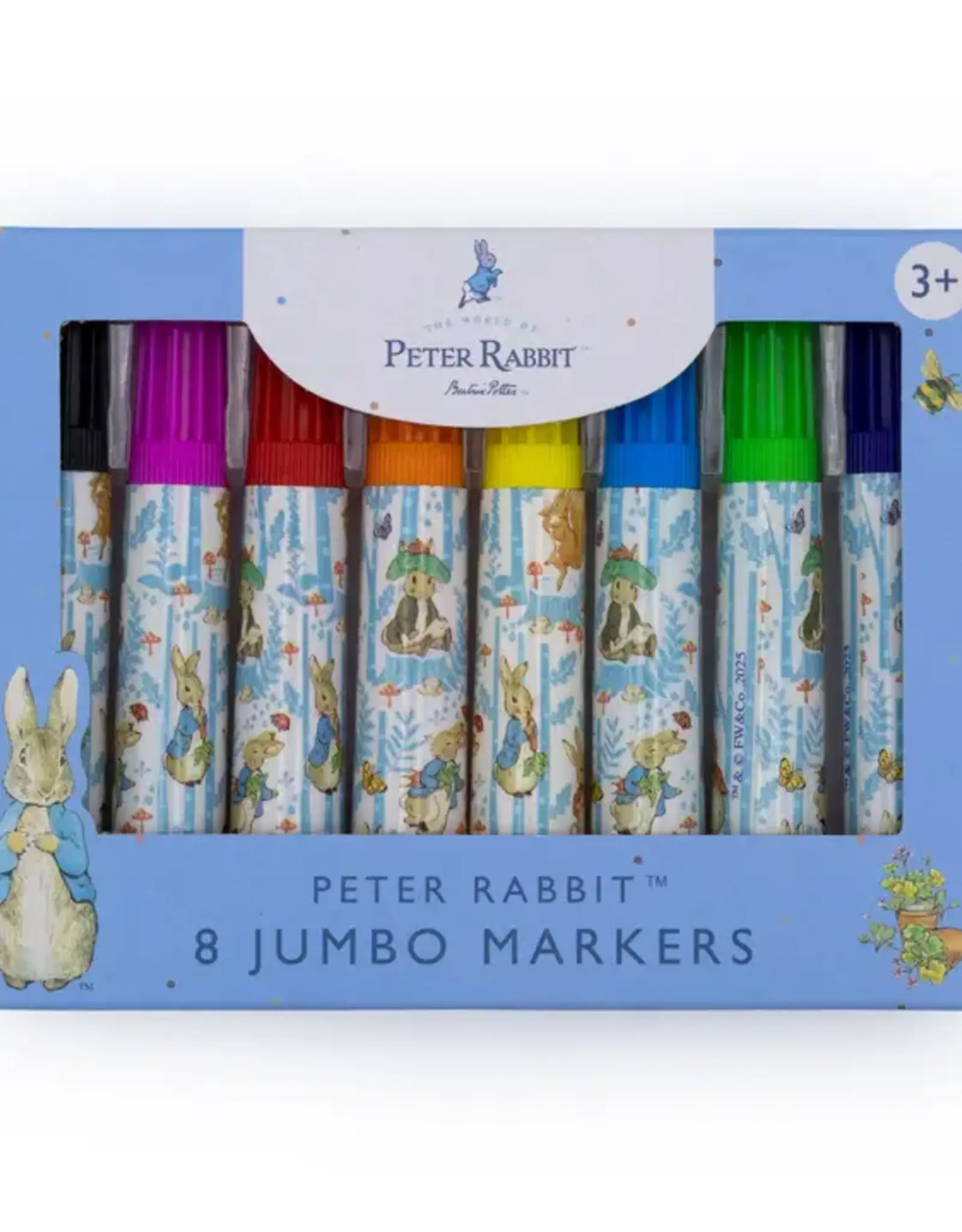 Robert Frederick Ltd Peter Rabbit, Jumbo Markers