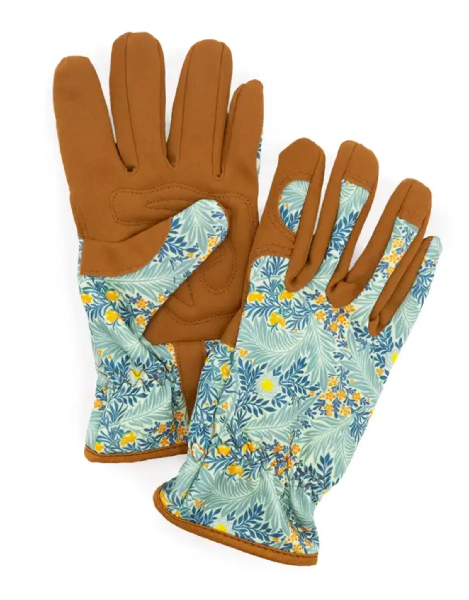 Robert Frederick Ltd Women's Gardening Gloves, Blue & Orange