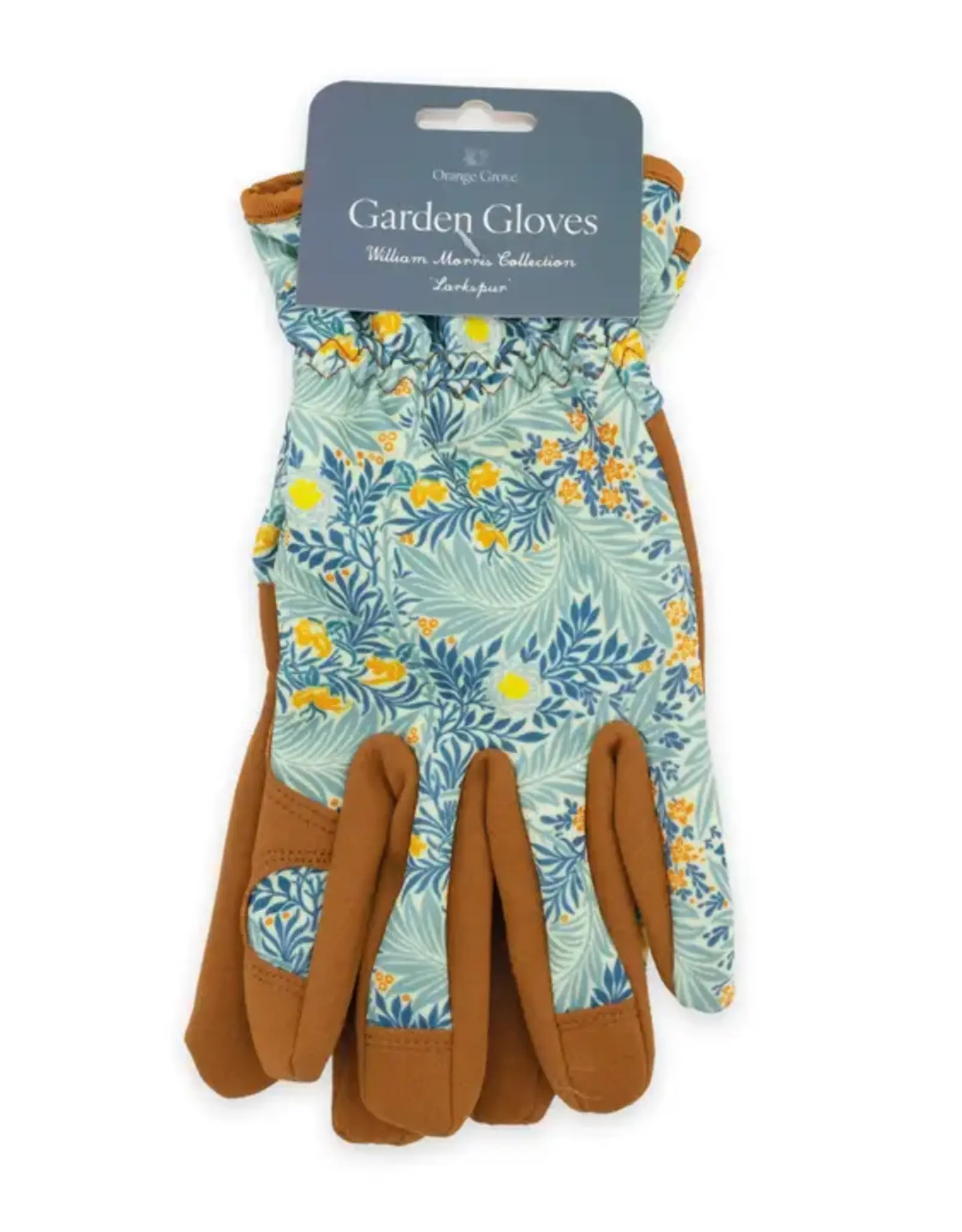 Robert Frederick Ltd Women's Gardening Gloves, Blue & Orange