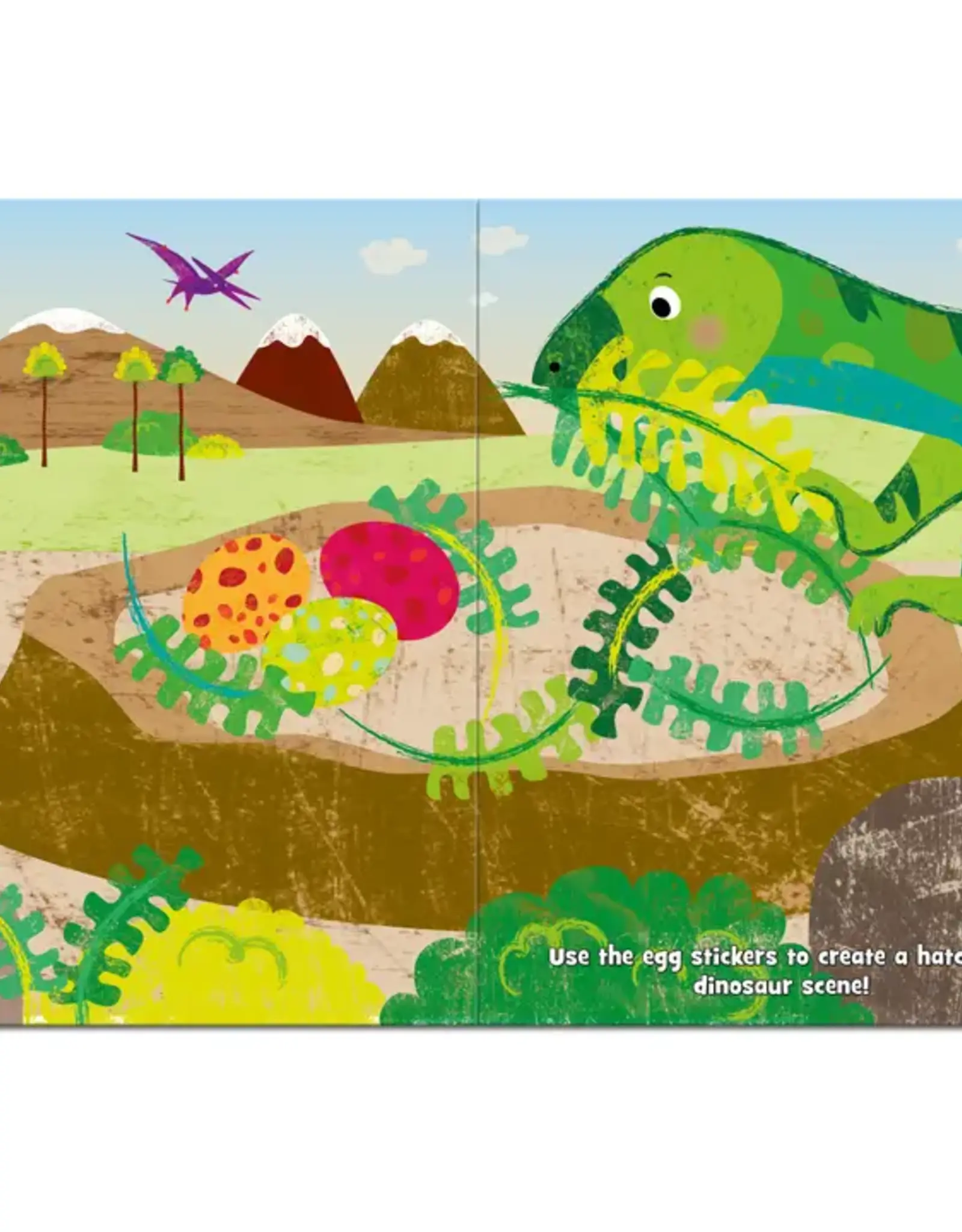 Robert Frederick Ltd Sticker Book, Dinosaur