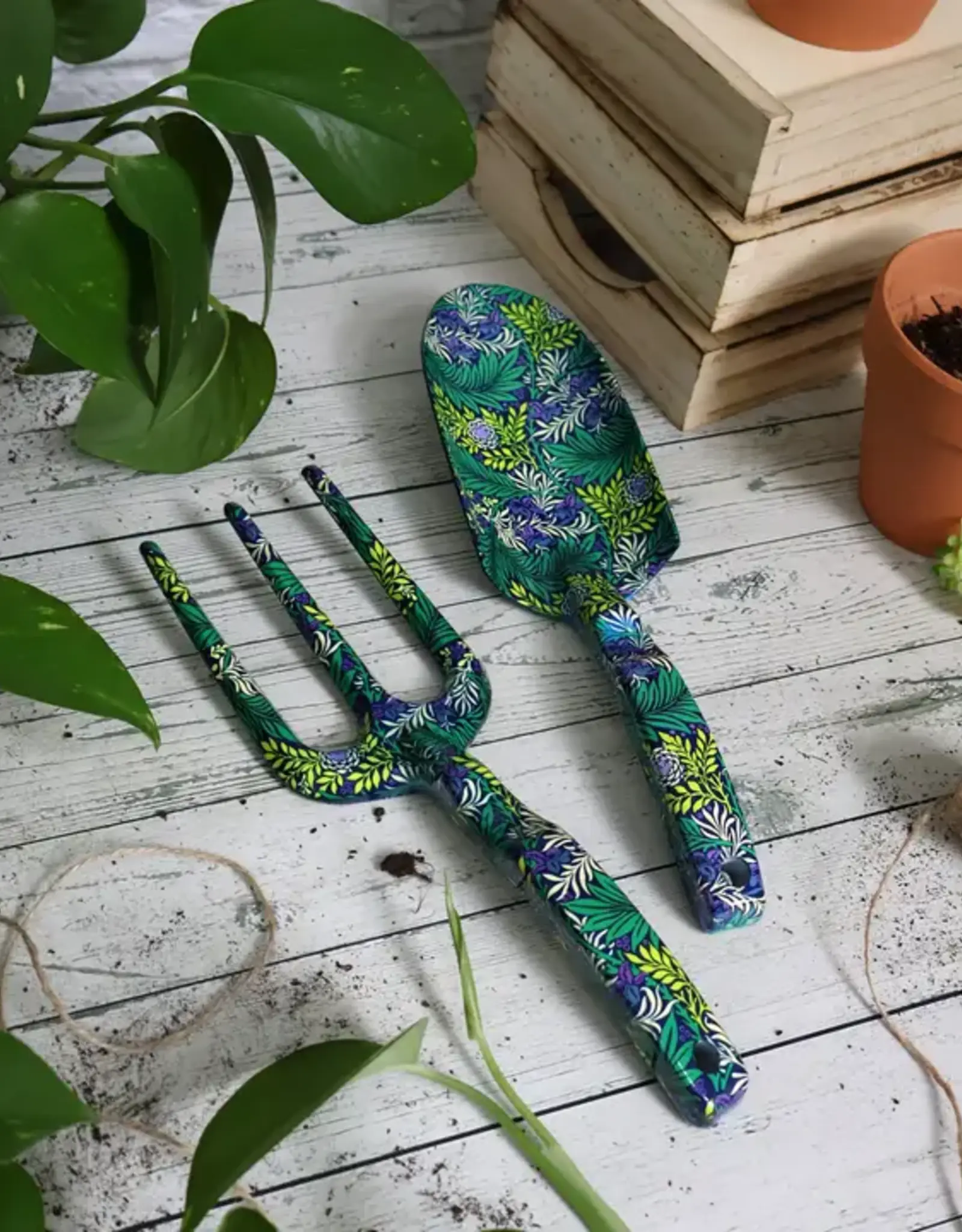 Robert Frederick Ltd Gardening Fork & Trowel Tool Set
