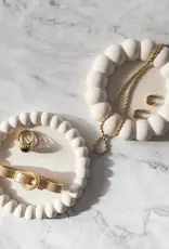 Siena Style Bubble Tray Small, Blanco