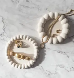 Siena Style Bubble Tray Small Bubbles, Blanco