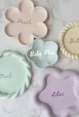 Siena Style Flower Trinket Tray, Butter