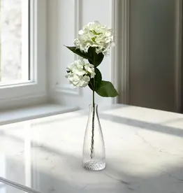 Tri W 32" Fresh Touch Hydrangea Stem, White