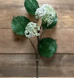 Tri W 28" Patrinia Spray, White