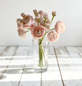 Tri W 11" Ranunculus Bundle, Blush