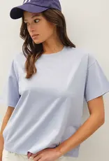 Cotton Jersey Boxy Crop T-Shirt