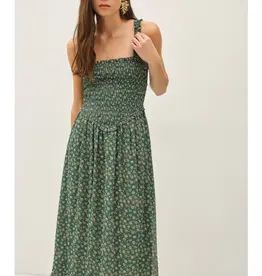 Floral Printed Midi Dress