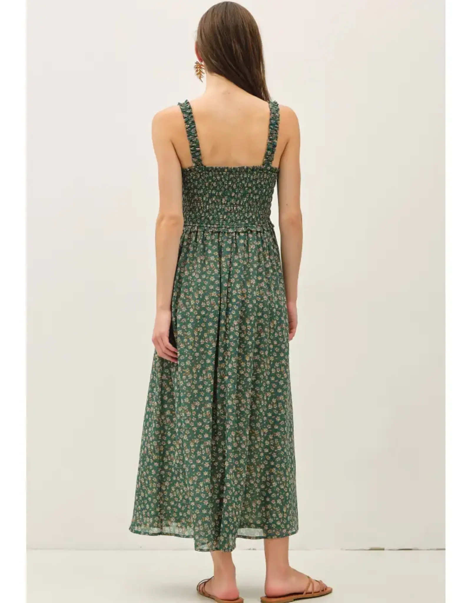 Floral Printed Midi Dress