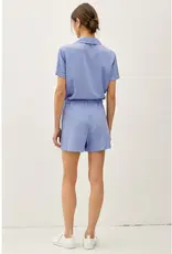 Button Up Tencel Romper
