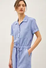 Button Up Tencel Romper