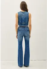 Classic Denim Button Up Vest