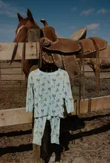 Boots & Bows Baby Co Paisley Pony Toddler Sleep Set