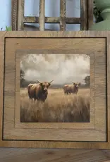 Redeemed Decor Square Framed Art, Meadow Highlands