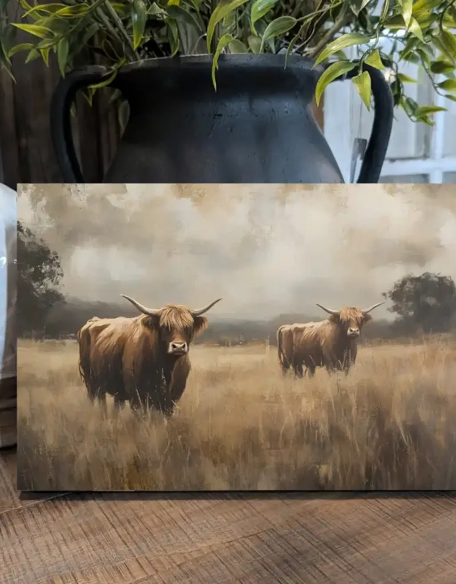 Redeemed Decor Mat Canvas Art 12x16,Meadow Highlands