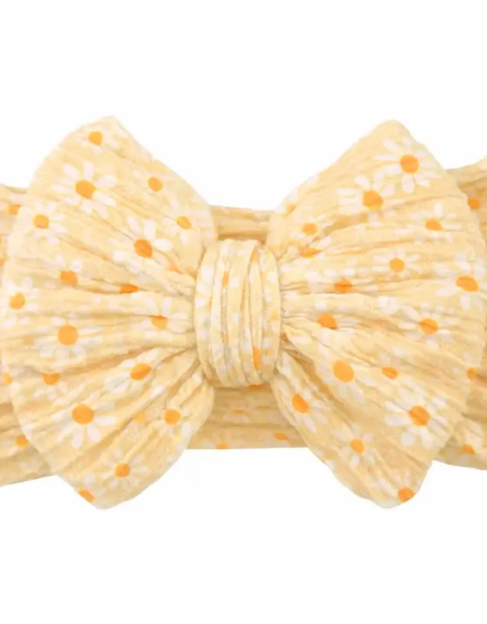SpearmintLOVE Cable Bow, Buttercup Bloom