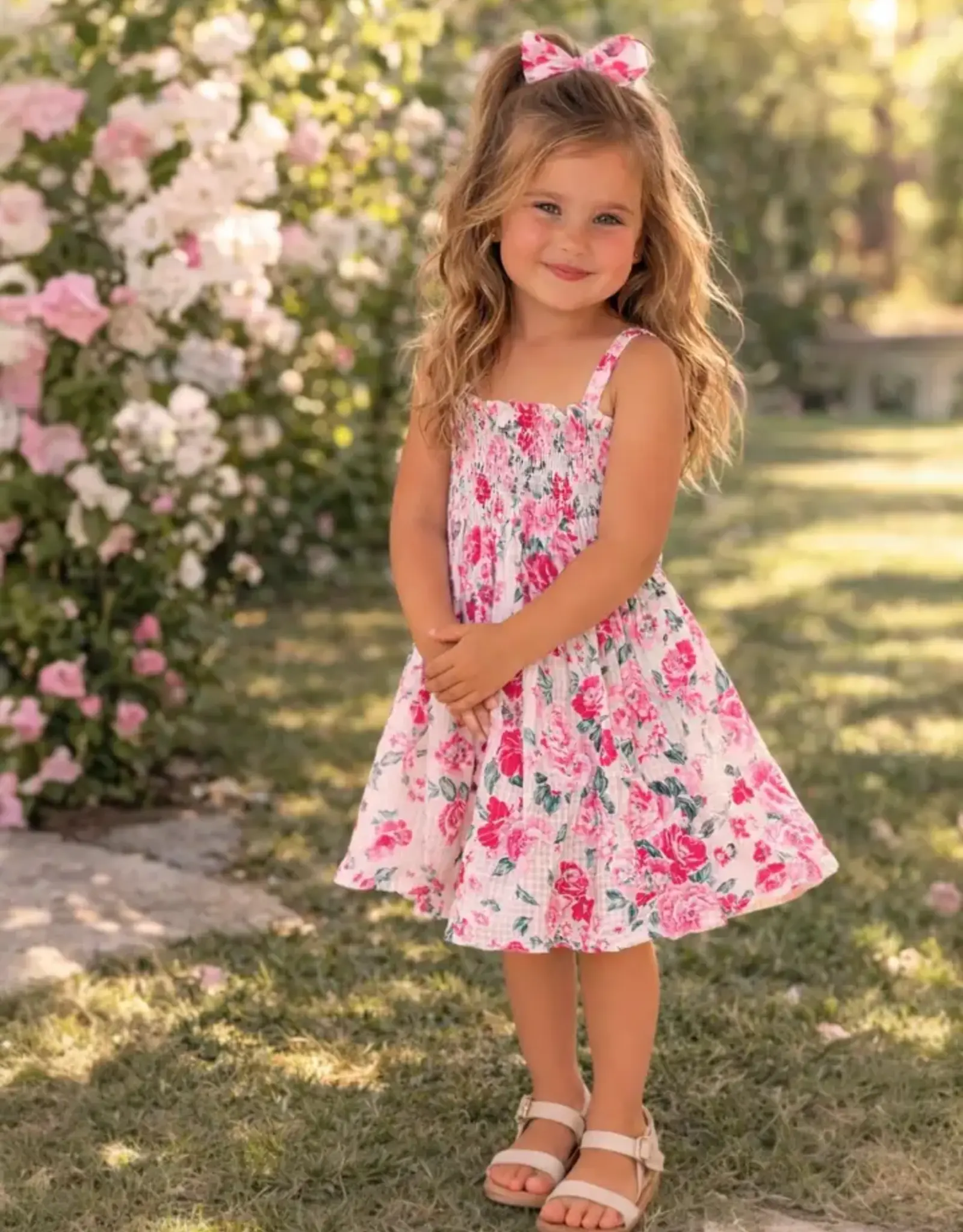 SpearmintLOVE Muslin Smocked Tube Dress