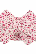 SpearmintLOVE Cable Bow, Raspberry Bloom