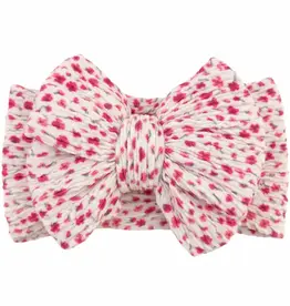 SpearmintLOVE Cable Bow, Raspberry Bloom