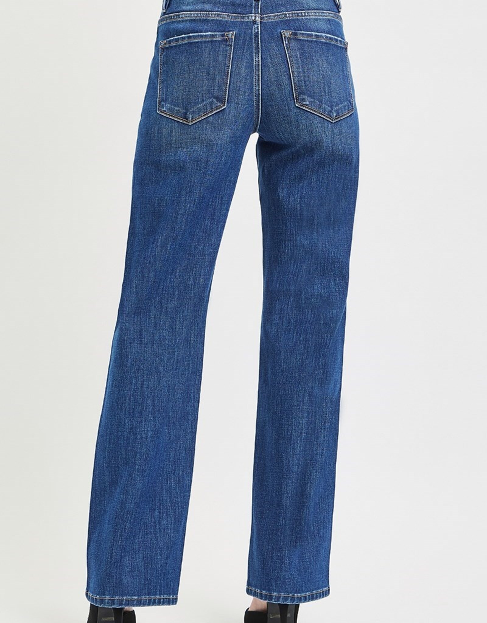 Risen Jeans Tummy Control High Rise Straight Jeans