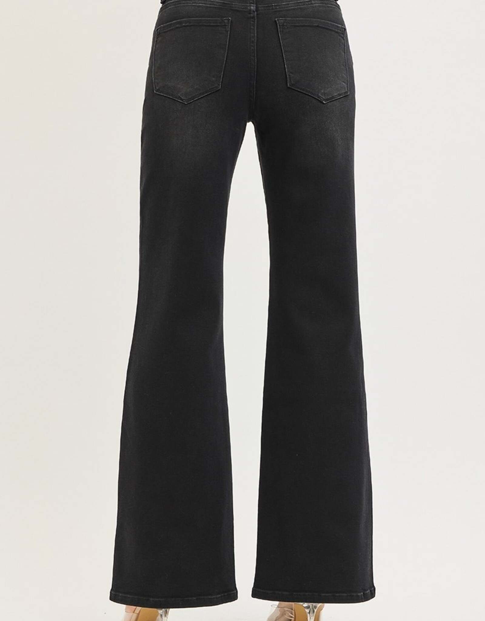 Risen Jeans Tummy Control High Rise Wide Leg Jeans
