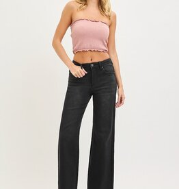 Risen Jeans Tummy Control High Rise Wide Leg Jeans