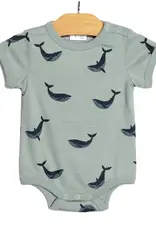 City Mouse Studio Body Suit, Blue Whales