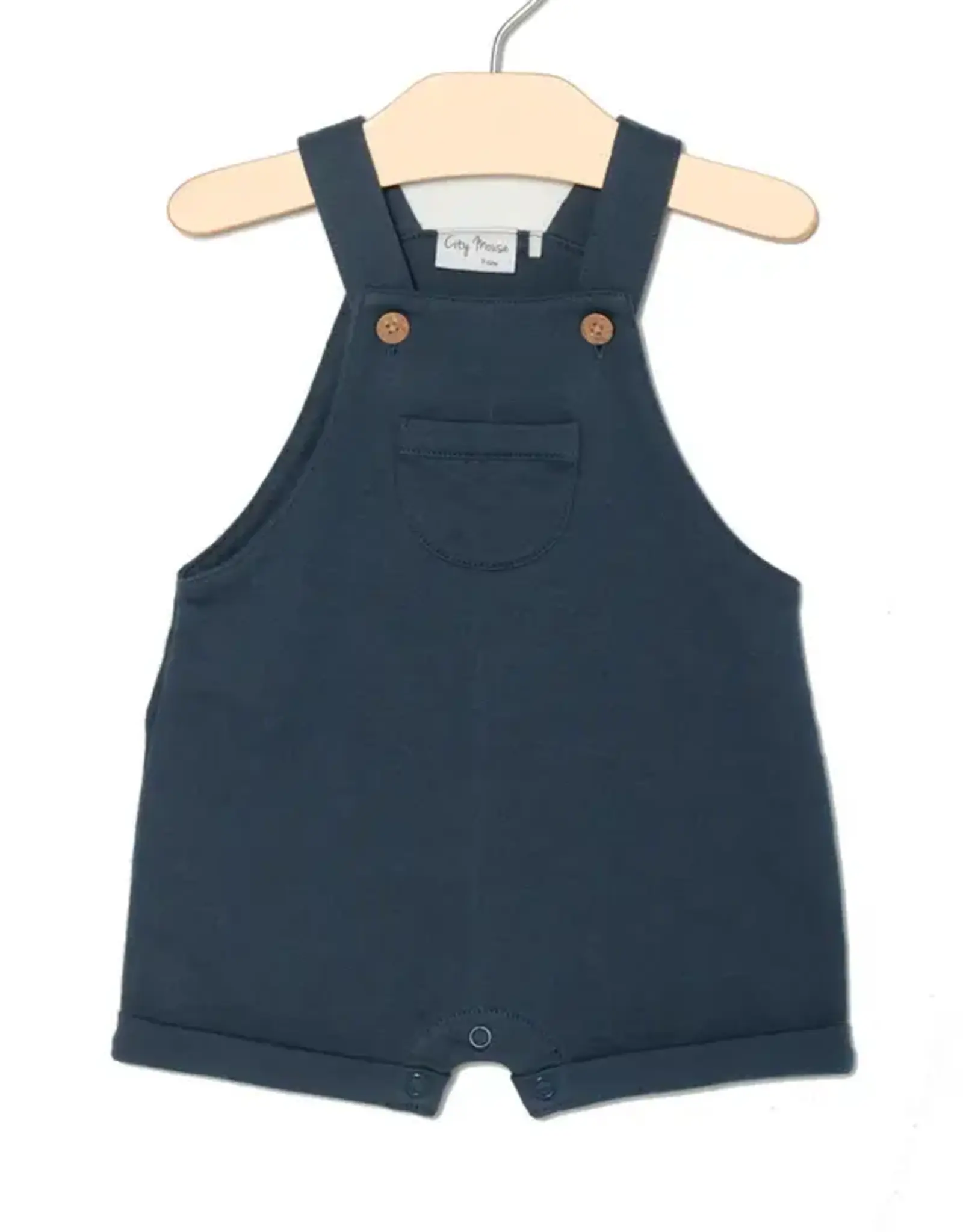 City Mouse Studio Shortie Overall, Indigo
