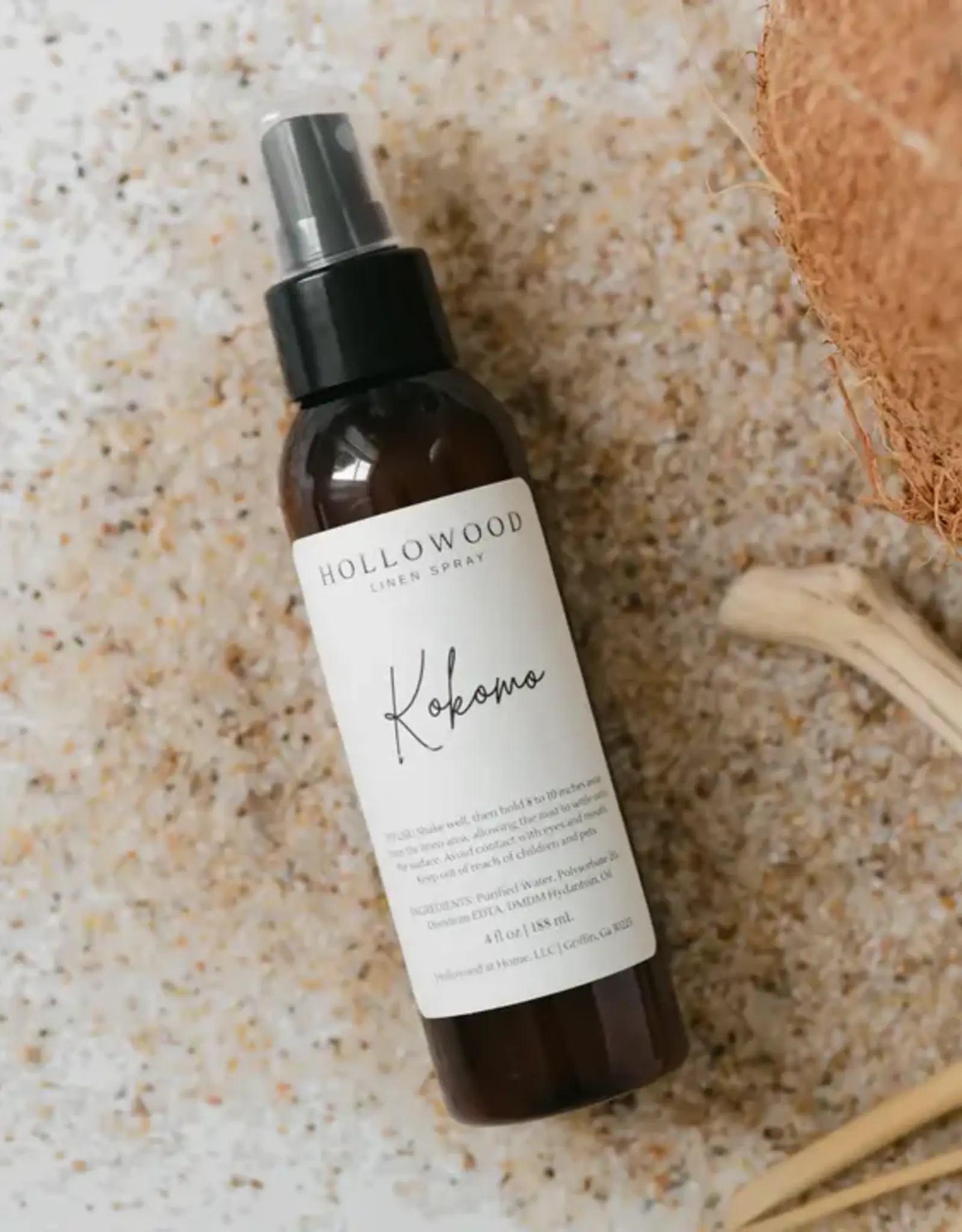 Hollowood Home Linen Spray, Kokomo