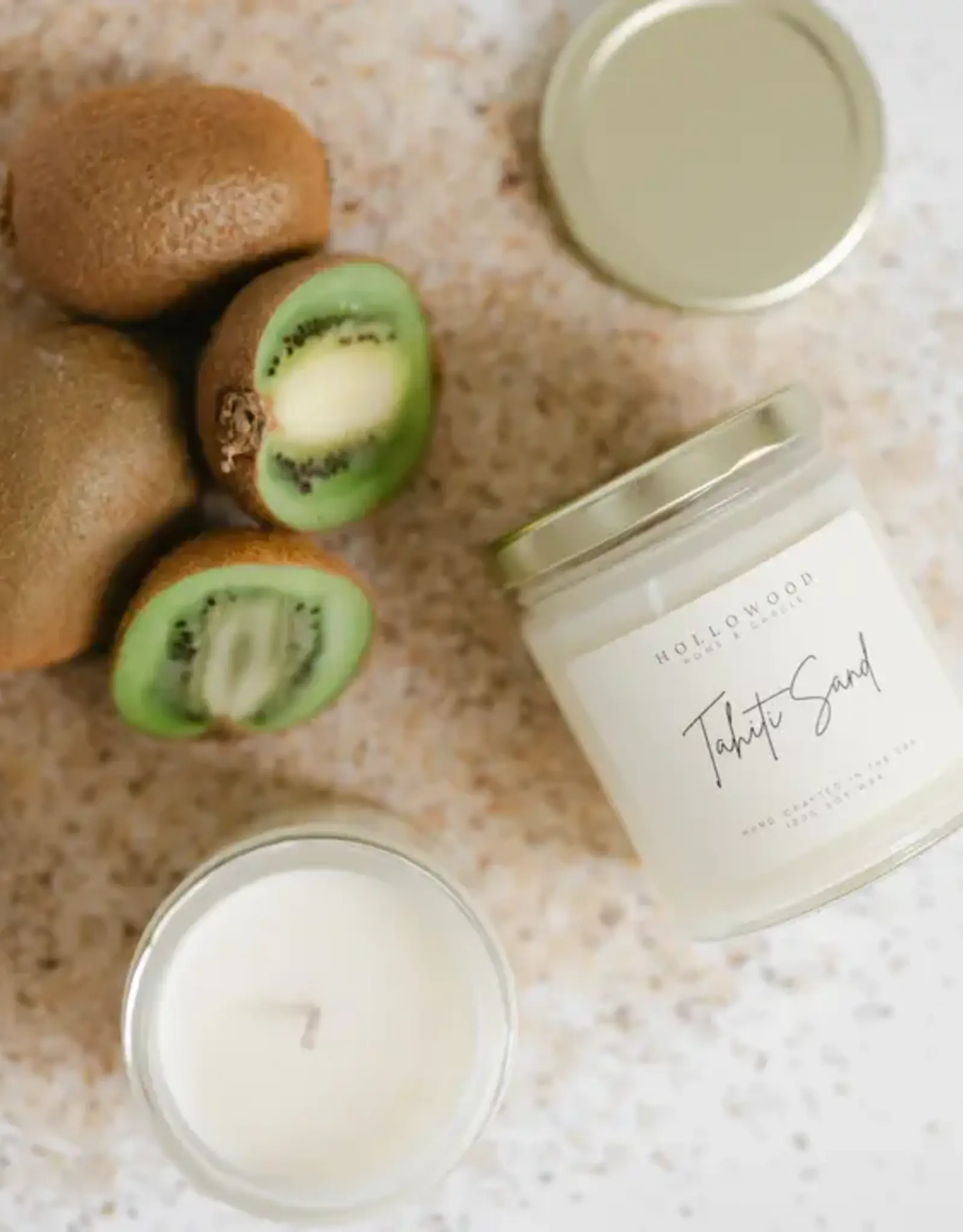 Hollowood Home Soy Candle, Tahiti Sand