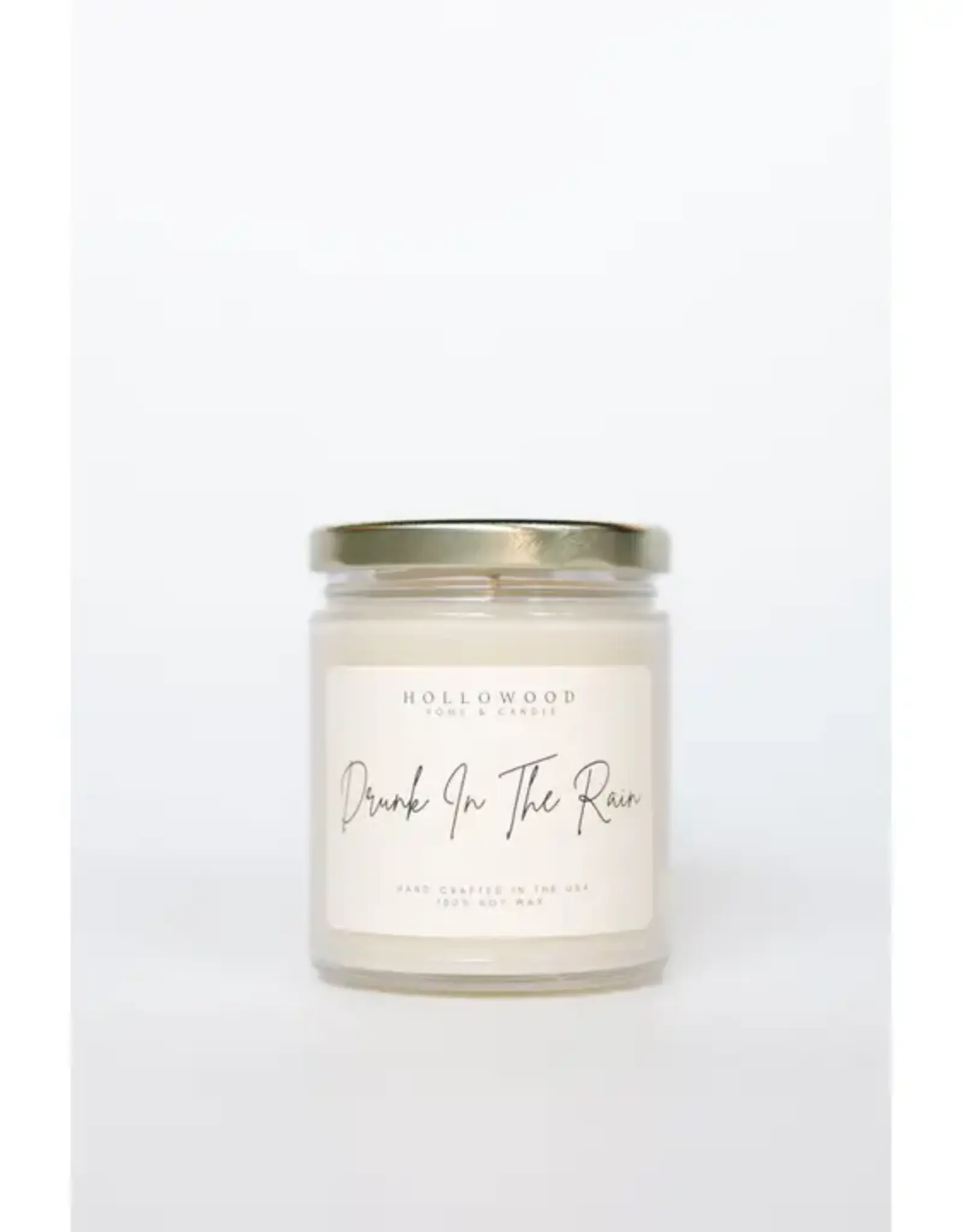 Hollowood Home Soy Candle, Drunk In The Rain