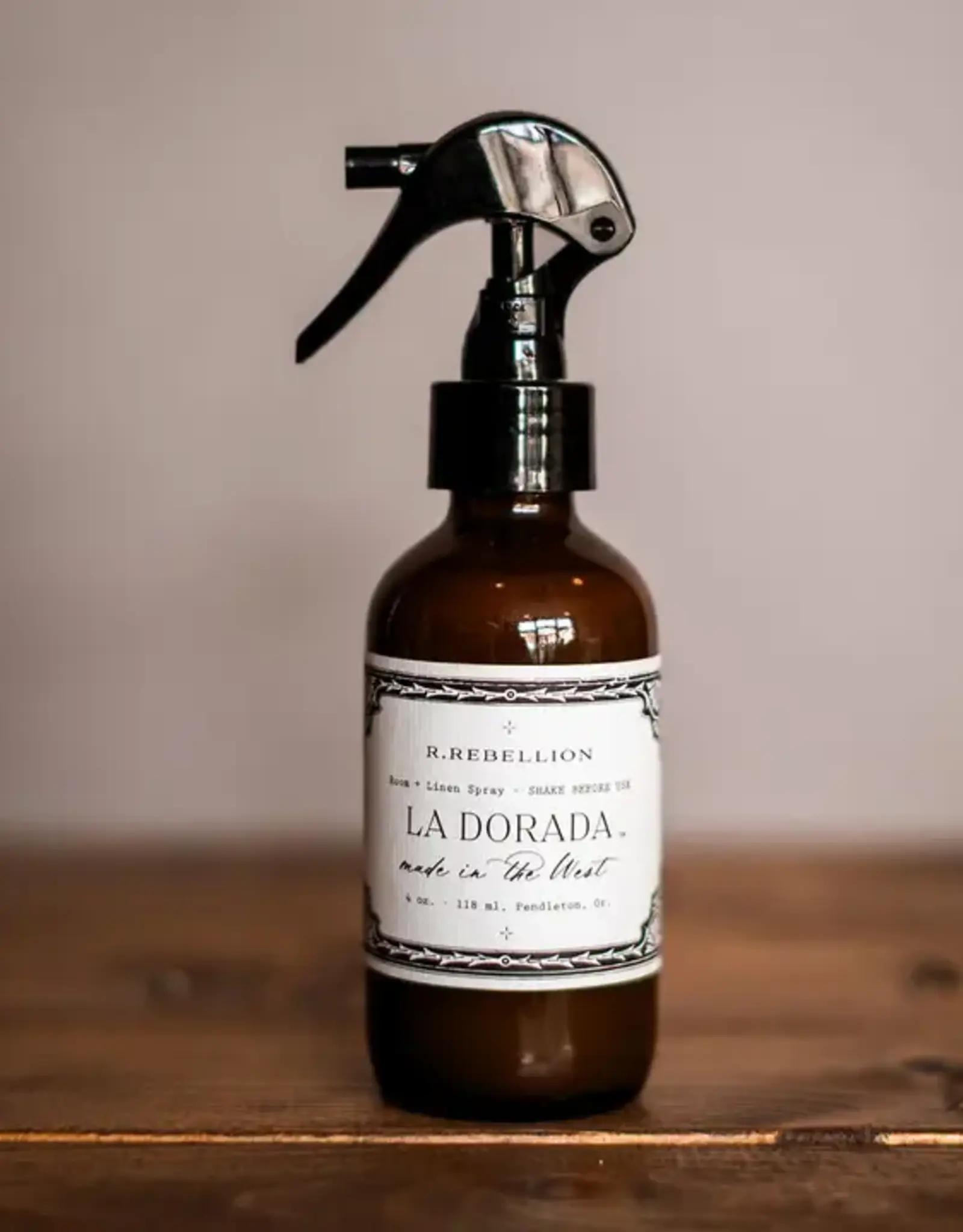 R. Rebellion Linen Spray, La Dorada