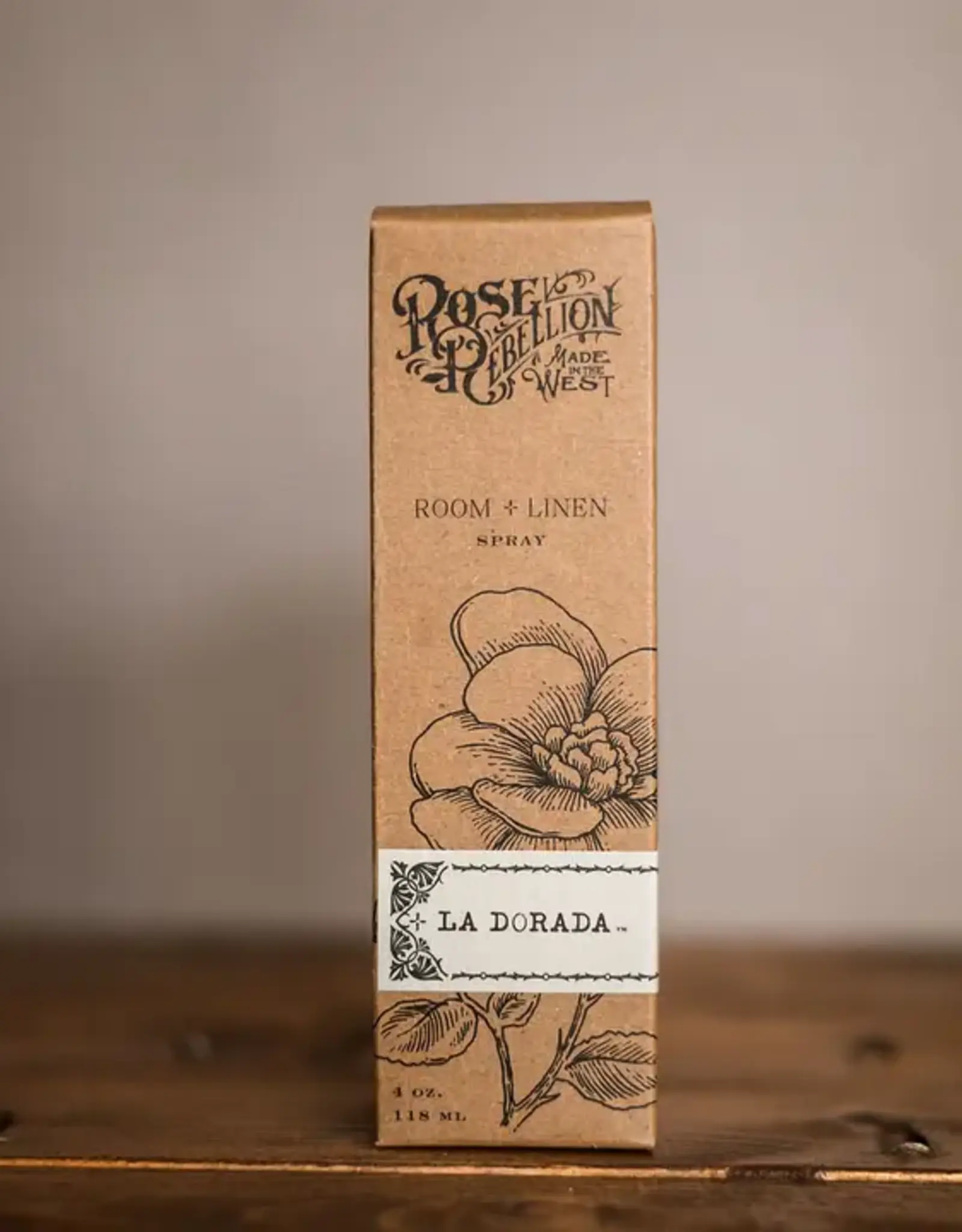 R. Rebellion Linen Spray, La Dorada