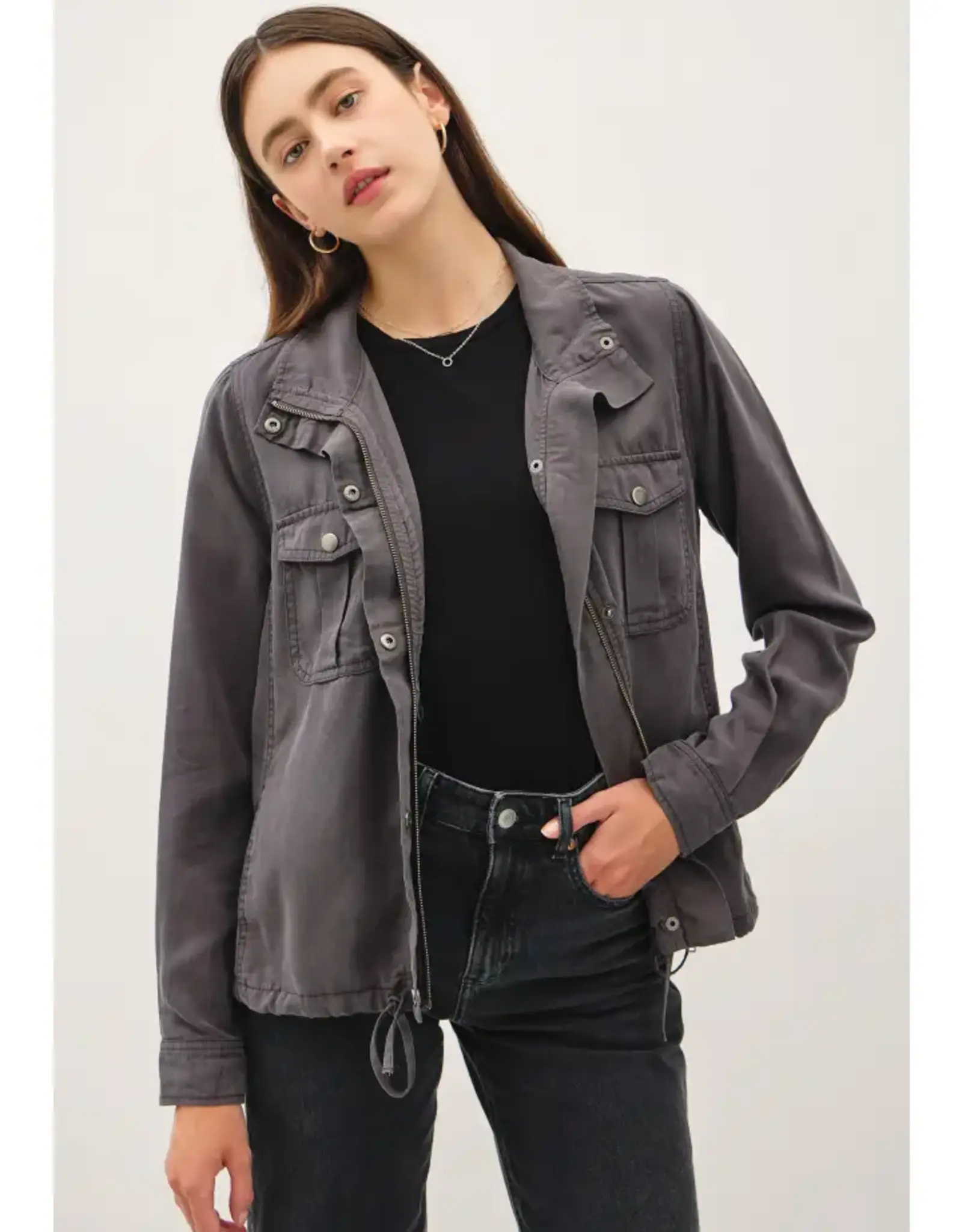 Classic Utility Zipper Jacket