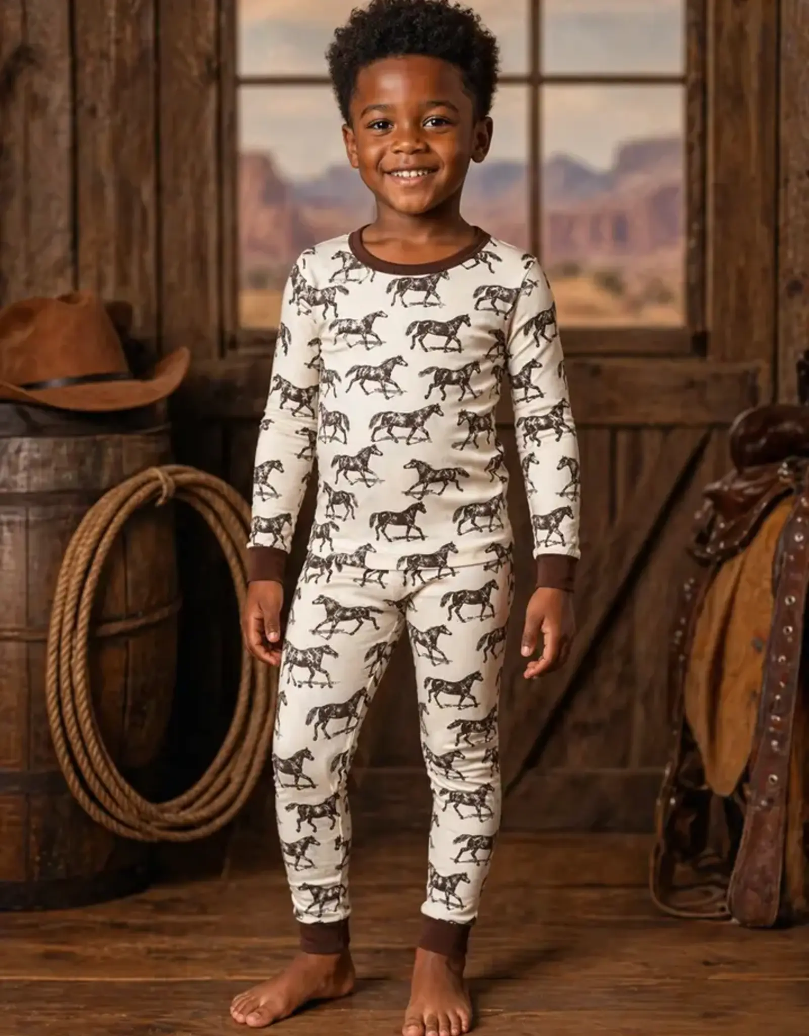 SpearmintLOVE Long Sleeve Set Wild Mustang