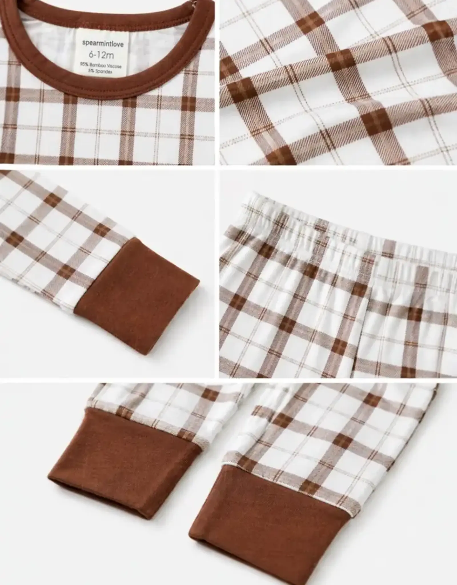 SpearmintLOVE Long Sleeve Set Homestead Plaid