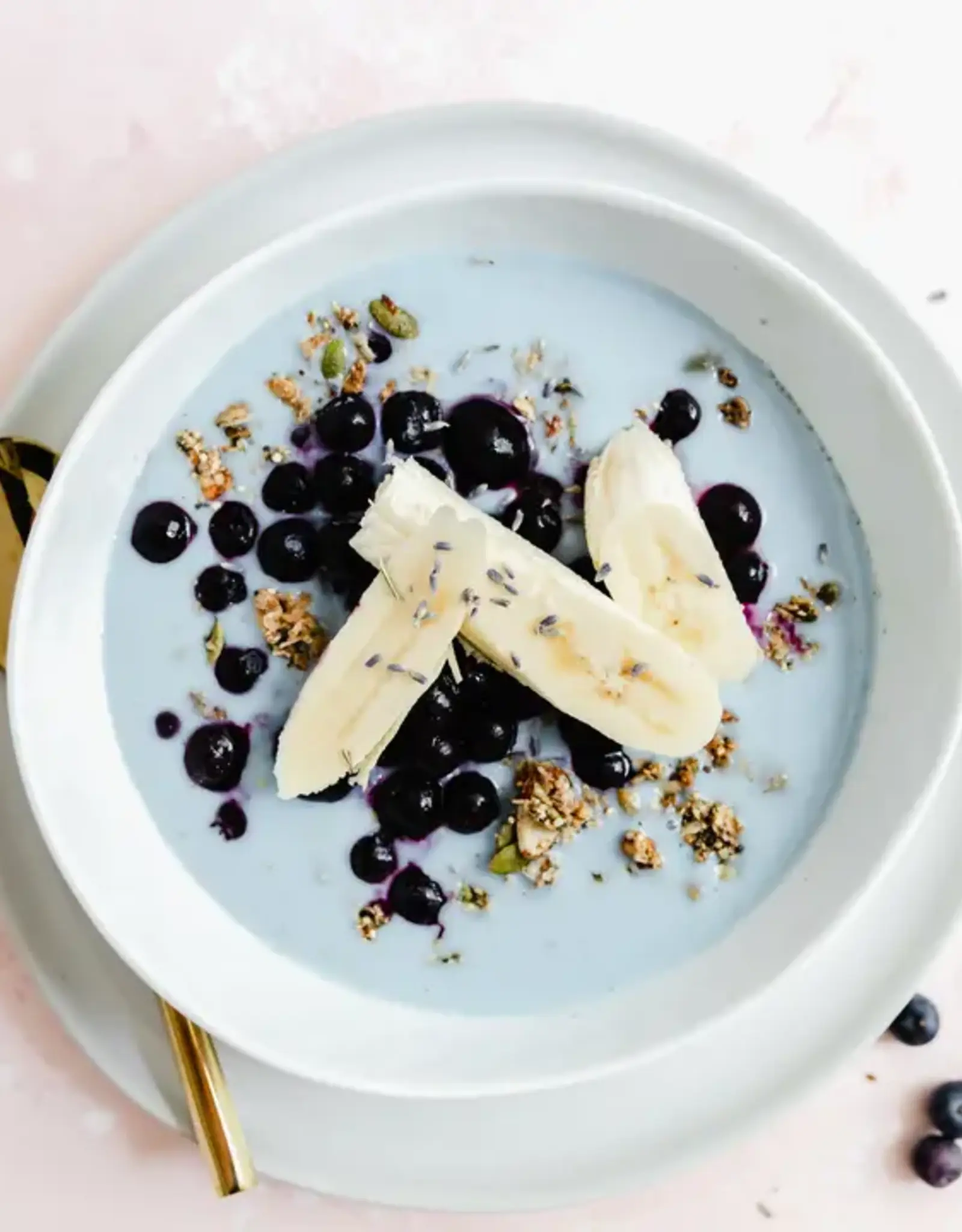 Blume Superbelly Hydration & Gut Latte Powder, Blue Lavender